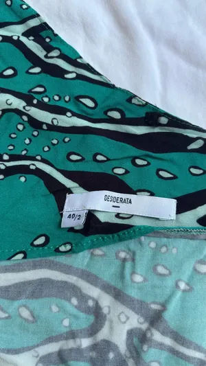 Cute teal halter top Green Size XS thumbnail 2