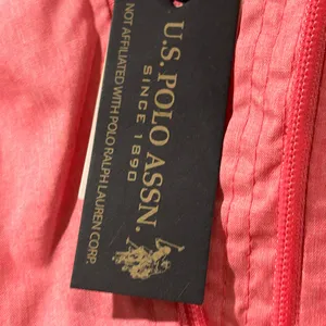 U.S. Polo Assn. Wibdbreaker pink women’s Jacket M-NWT thumbnail 8