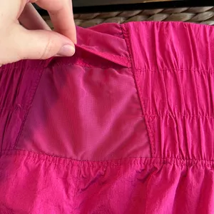Free People Movement High-Rise Way Home Berry Lined Shorts, Large thumbnail 7