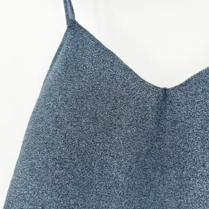 Zara Trafaluc Womens Going Out Party Metallic Glittery Cami‎ Mini Dress Size M thumbnail 3