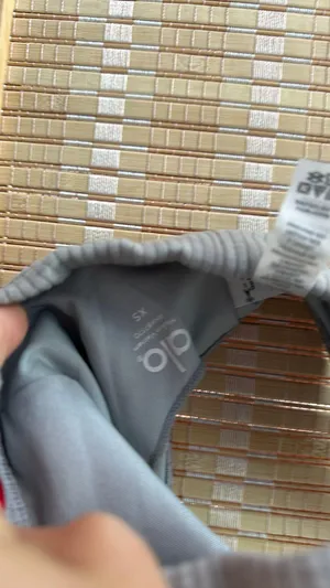 Alo Grey Sports Bra thumbnail 3