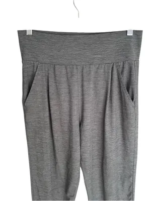 Vuori - Lux Harem Pants Gray High Rise Tapered Athleisure Yoga Sz M thumbnail 3
