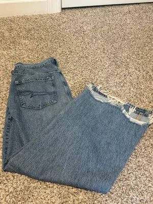 American Eagle Jeans Super High-Rise Baggy Wide-Leg thumbnail 2