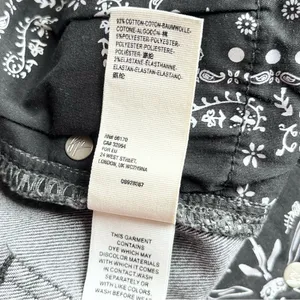 FREE PEOPLE // WE THE FREE High Rise CRVY Cropped Straight Leg Black Jeans 28 thumbnail 9