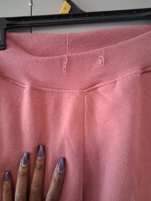 True Rock women's sweatpants sweats joggers loungewear in pink size large. Fits smaller to size. thumbnail 4