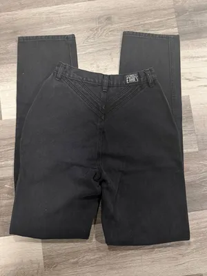 Vintage Cowboy Ethics Women’s Black Denim Jeans Western Size 9/10 thumbnail 8