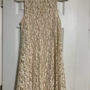 Free People Miles Of lace fit & flare‎ skater dress women’s size small petite. thumbnail 6