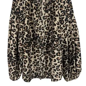 Boden Cheetah‎ Animal Print V-Neck Babydoll Blouse Career Capsule Chic Boho 6 thumbnail 4