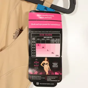 NWT Maidenform Open Bust Body Shaper #FL2656 Size XL thumbnail 9