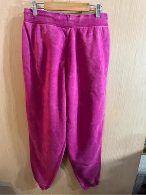 Women’s Nike Loose Fit Magenta Sweat Joggers with White Logo Size XS thumbnail 4