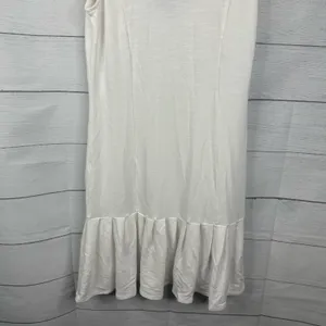 Monrow Womens Small White Sleeveless Tennis Dress Stretch Pleated Pickleball thumbnail 7