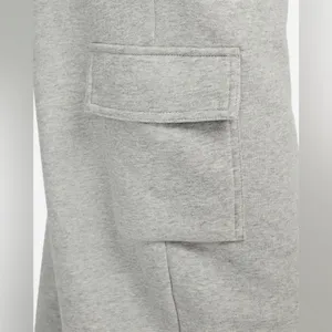 Nike Sportswear Club Fleece Cargo Jogger Sweatpants in Gray Size Medium thumbnail 6