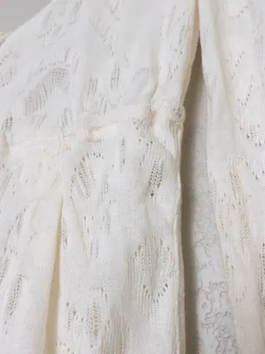 NEW Free People Intimately Home Alone Long Johns S Ivory Lace Onesie Pajamas thumbnail 6