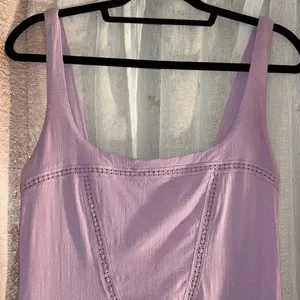 Free People Intimately Size S Lilac Mini Dress thumbnail 2
