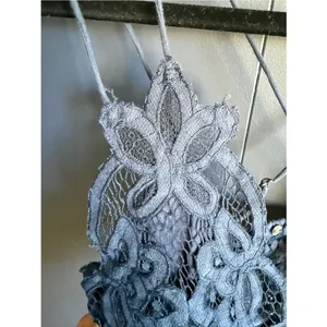 Free People FP One Adella Lace Bralette, Navy Blue, Size XS, VGUC thumbnail 4