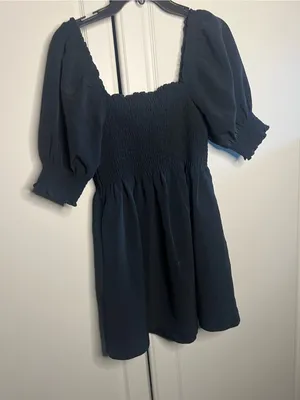 NWT Hill House Home Athena Nap Dress Black XS thumbnail 13