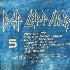 Def Leppard Adrenalize Album Art Glam Metal Band Crop Top S thumbnail 4