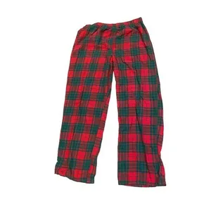 Womans Leveret‎ Christmas Plaid 2 piece Pajama Set XXL Cotton thumbnail 3