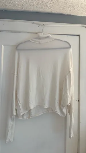 Free People White Turtleneck thumbnail 2