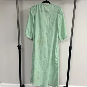 Vintage Green Robe Nightgown Dress Size M thumbnail 6