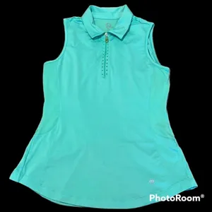 Eastern Pacific sport size SP Aqua sleeveless sport shirt great color GUC thumbnail 2