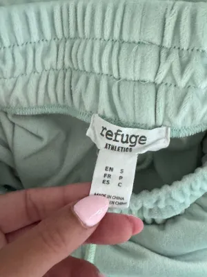 Refuge mint green velvet set thumbnail 6