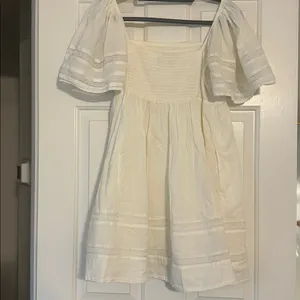 Abercrombie & Fitch white sun dress thumbnail 3