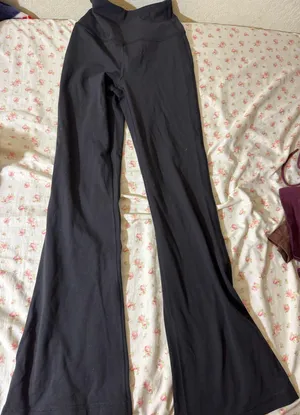 ultra high rise lululemon groove pants black thumbnail 1
