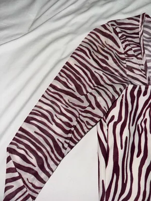 Nasty Gal Zebra Bodysuit thumbnail 4