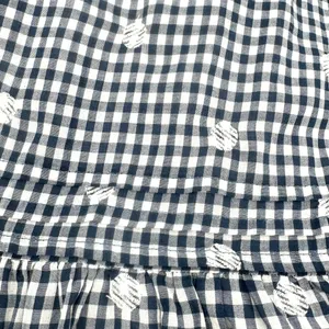 MADEWELL Embroidered Tiered Pull-on Mini Skirt Gingham Check Women’s S thumbnail 12