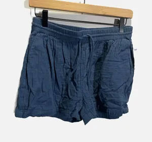 Caslon Gauze Shorts Womens Small Blue Elastic Drawstring Casual Beach Summer‎ thumbnail 1