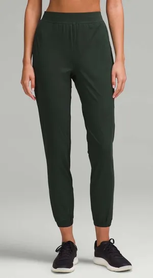 Lululemon Athletica Forest Green Joggers thumbnail 1