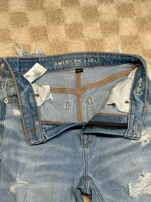 American Eagle Outfitters Jeans Distressed thumbnail 5