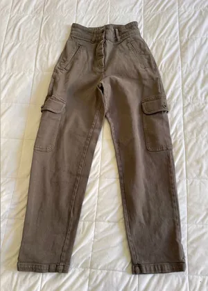 Wilfred Taupe Cargo Pants thumbnail 1