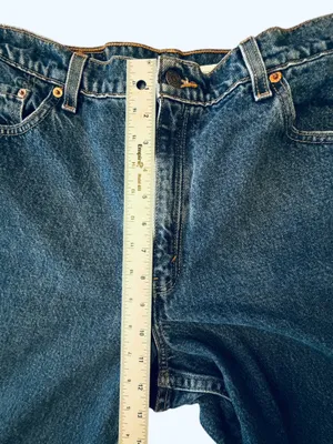 Levis Vintage 550 Jeans Women’s Size 14 Reg Relaxed Fit Tapered Leg 100% Cotton thumbnail 13