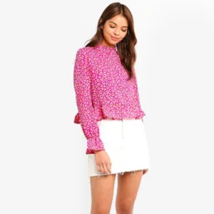 NWT Cotton On Bree Frill Leopard Blouse thumbnail 1