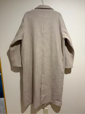 Baltic Born Anderson Double Breasted Long Coat Natural Size M/L thumbnail 13