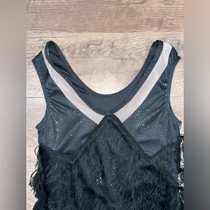 Weissman’s Flapper Costume Dance Dress 🖤💃🏻 Black thumbnail 7