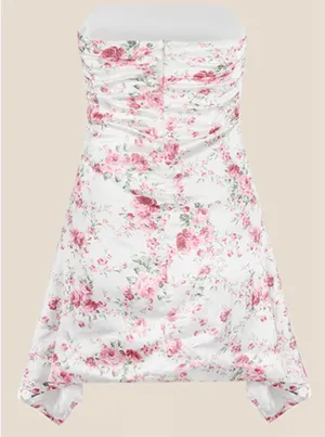 Ohmollydress Mini Pink Floral Size XS thumbnail 2