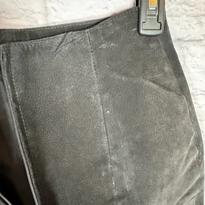 Vintage Wilsons Suede Leather Black Mini Skirt Women’s size 4‎ thumbnail 9
