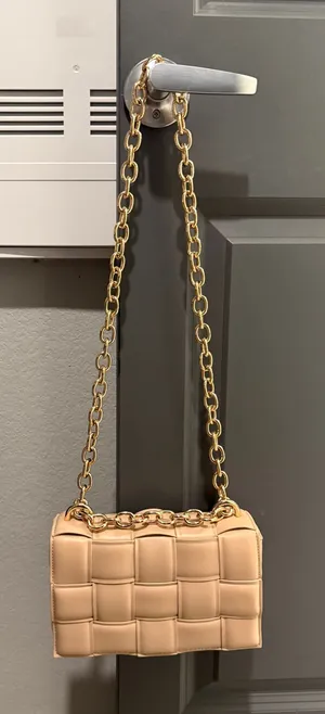 Billini Braided Light Brown Purse Tan thumbnail 1