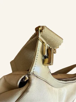 Gucci Sherry Line Beige Tan Canvas Crossbody Shoulder Bag Adjustable Strap thumbnail 15