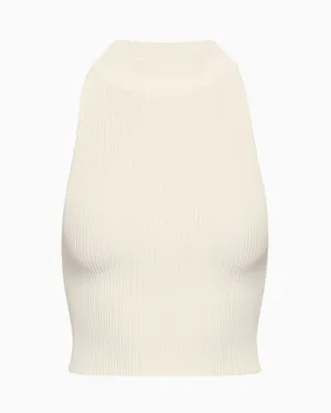 Aritzia Sculpt Knit Mockneck Halter Top thumbnail 1