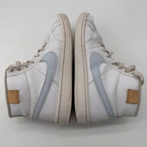 Nike‎ Court Royale 2 Mid Shoes Womens Sz 7.5 White Blue Sneakers thumbnail 11