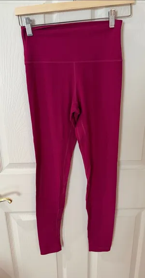 Lululemon Align Ribbed High-Rise Pant Wildberry 28 inch size 6 thumbnail 1