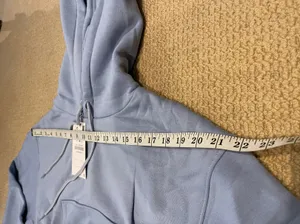 ZARA Long Sleeve Sweatsuit Set With Hoodie Size And Wide Pants Size M thumbnail 3