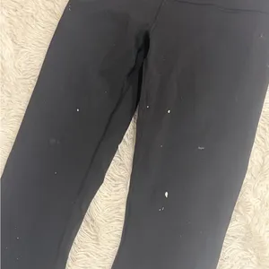 Lululemon wunder train high rise crop 23” black leggings thumbnail 3