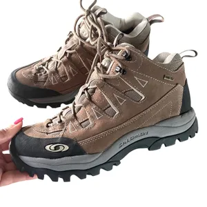Salomon Vtge Hiking Boots Women Brown Gore-Tex Waterproof Gorpcore Contagrip Mid thumbnail 1
