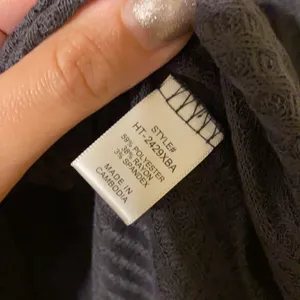 New Zenana gray waffle thermal tunic top, size 1X thumbnail 5