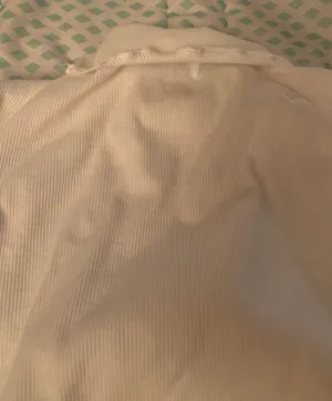 White Ruched Sweater Dress thumbnail 4